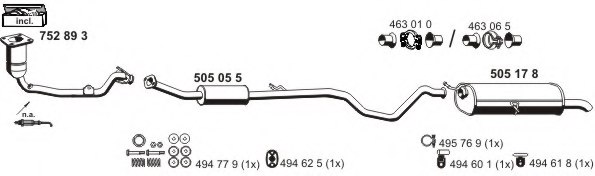 ERNST 090397 Exhaust System
